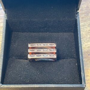 Bomb Party April Birthstone Ring